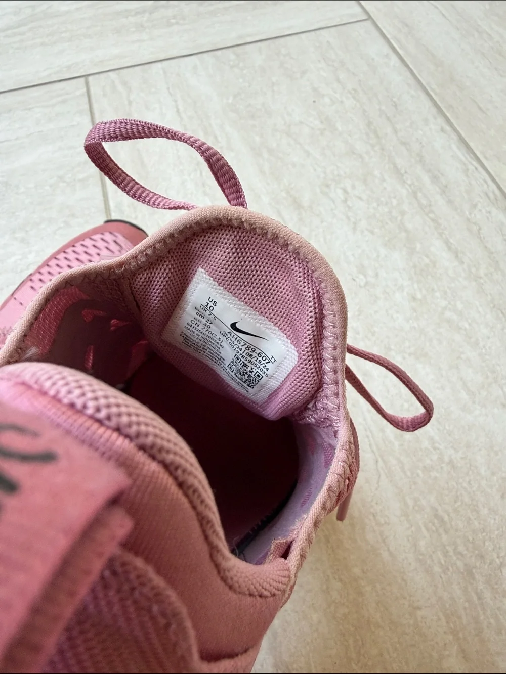 Nike Women’s Pink Air Max 270 Sneakers